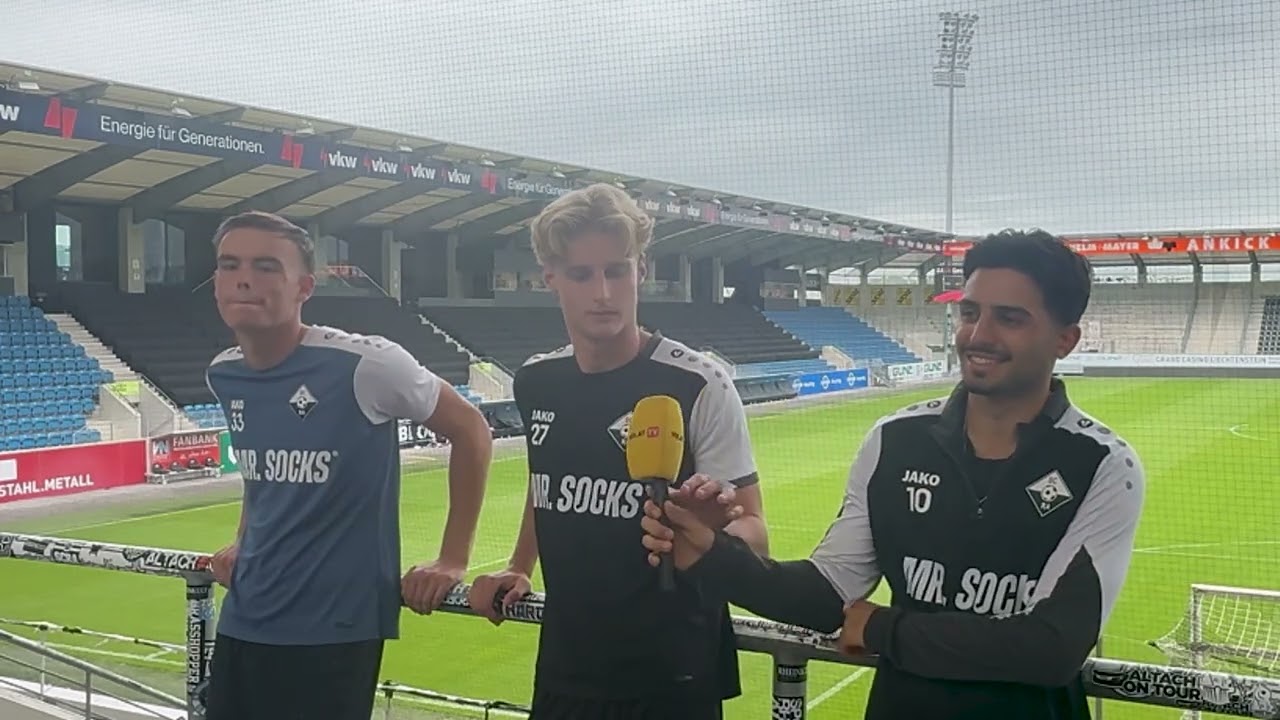 Die jungen Wilden im Schnabelholz: Erkin Yalcin, Filip Milojevic und Paul Piffer.