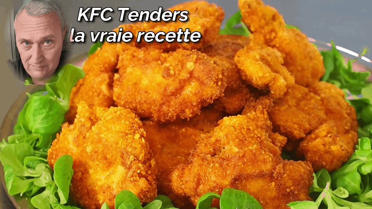 Recette des Crispy Tenders de KFC (facile et super croustillant)