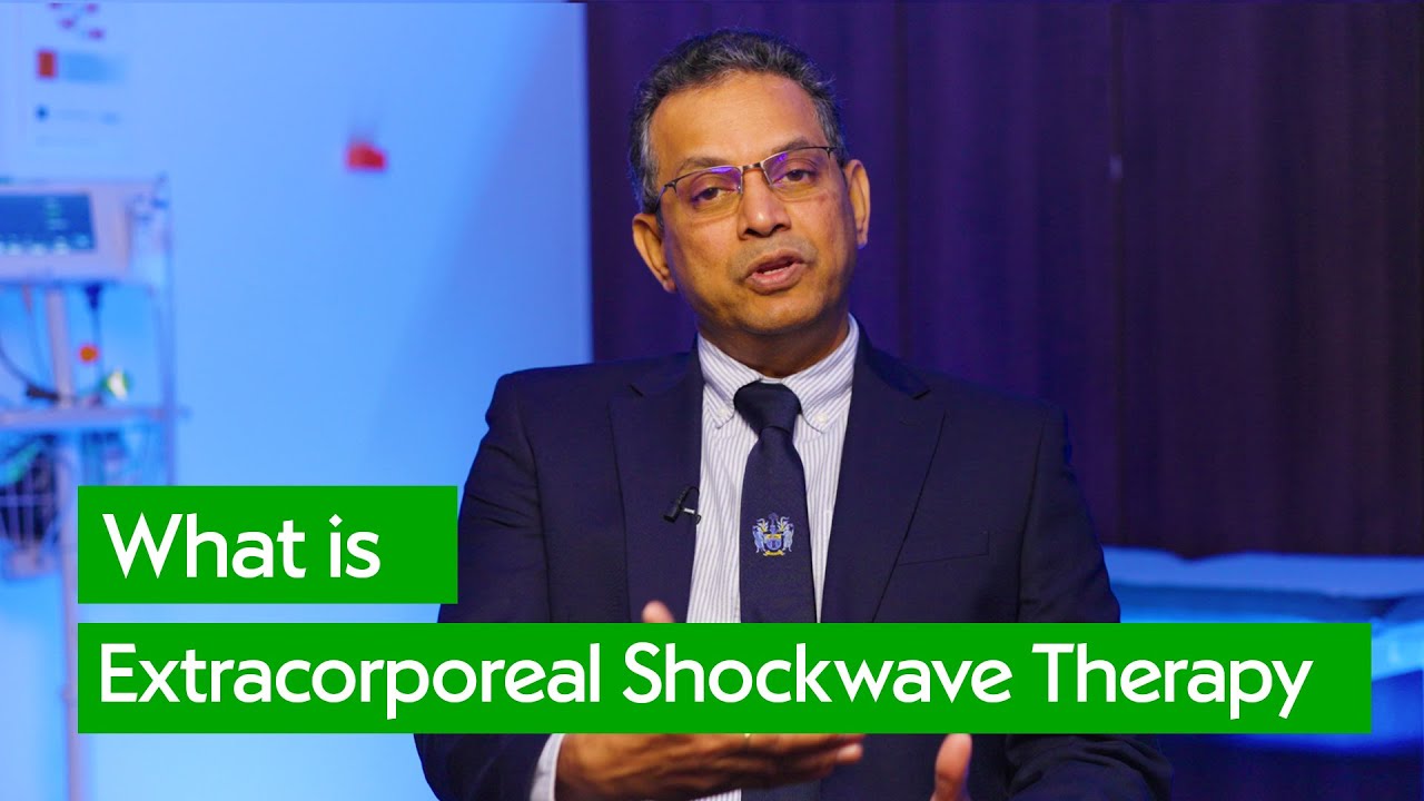 What is extracorporeal shockwave therapy? | Surgeon Explains Non-Surgical Treatment