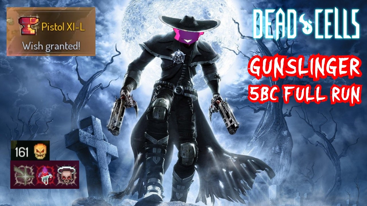 Wish + Pistol = SUPER Overpowered... This Absolutely SHREDS! Dead Cells 5BC Longplay Commentary