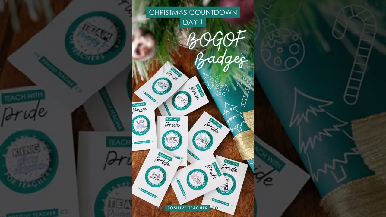 Christmas Offers Day 1 BOGOF Badges!