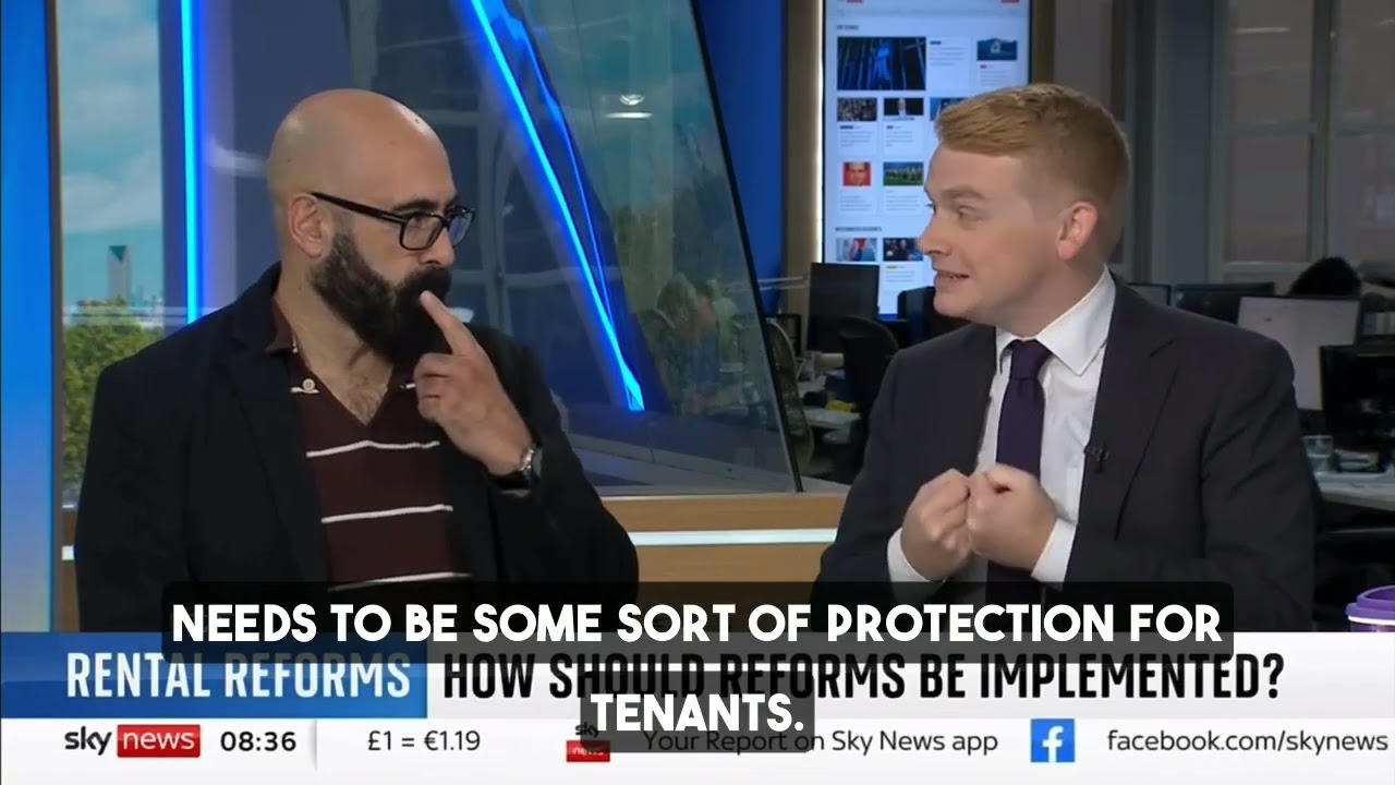 End Unfair Rent Rises! Ben Twomey from Generation Rent Sky News interview with Kate Burley 19/09/24