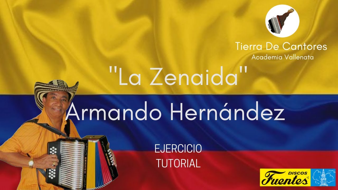 TUTORIAL DE ACORDEÓN - LA ZENAIDA -  Academia TDC