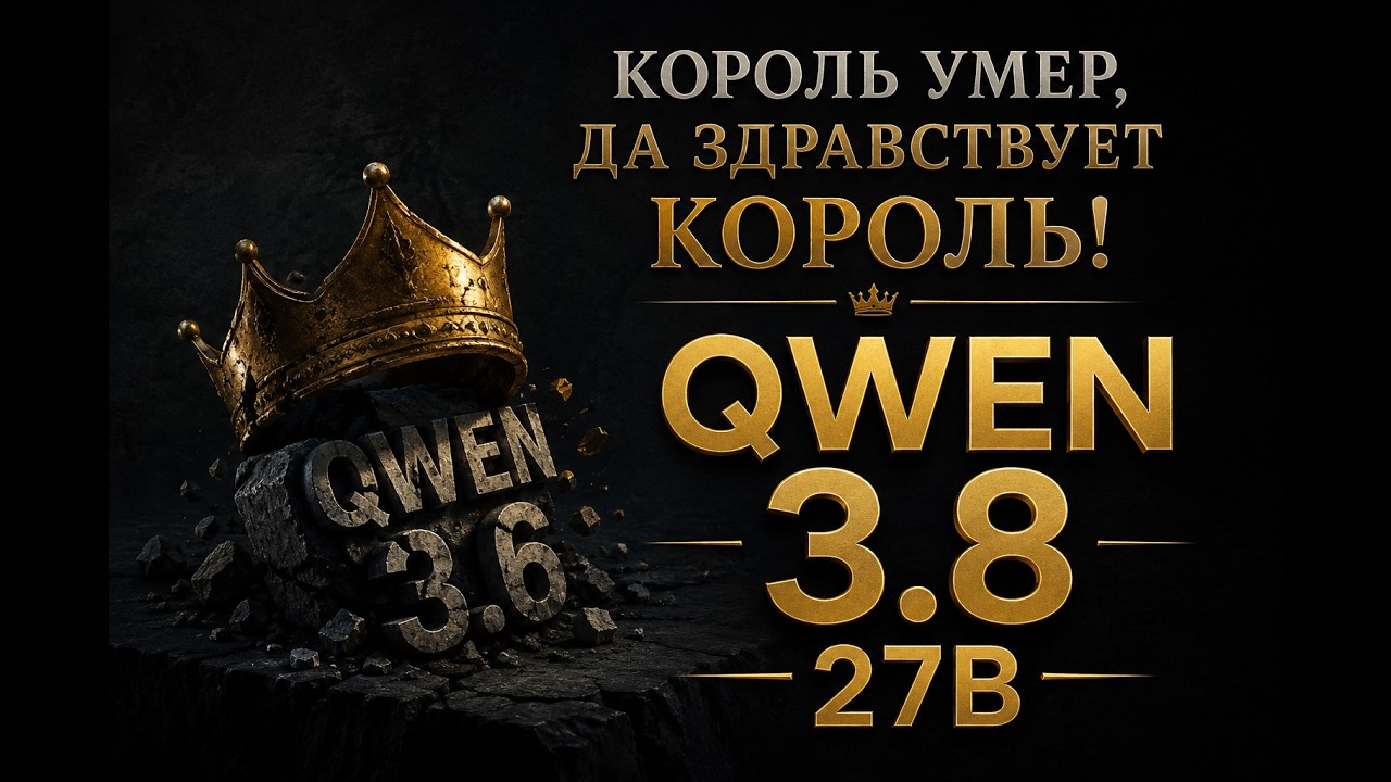 Король умер, да здравствует король! Обзор и тесты Qwen 3.8 27B