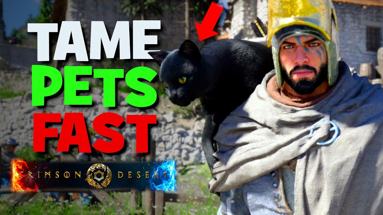 This is How To Tame Pets FAST in Crimson Desert! (Cats and Dogs)