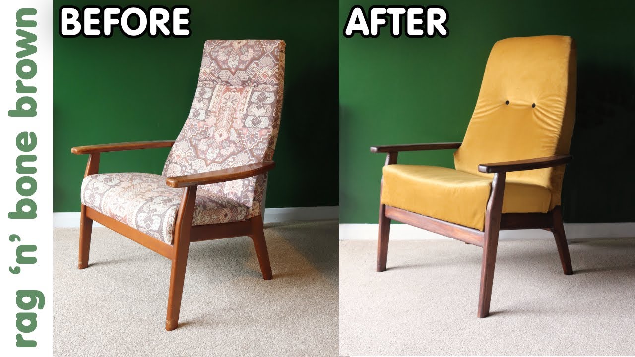 Parker Knoll Armchair - Restoration & Reupholstery
