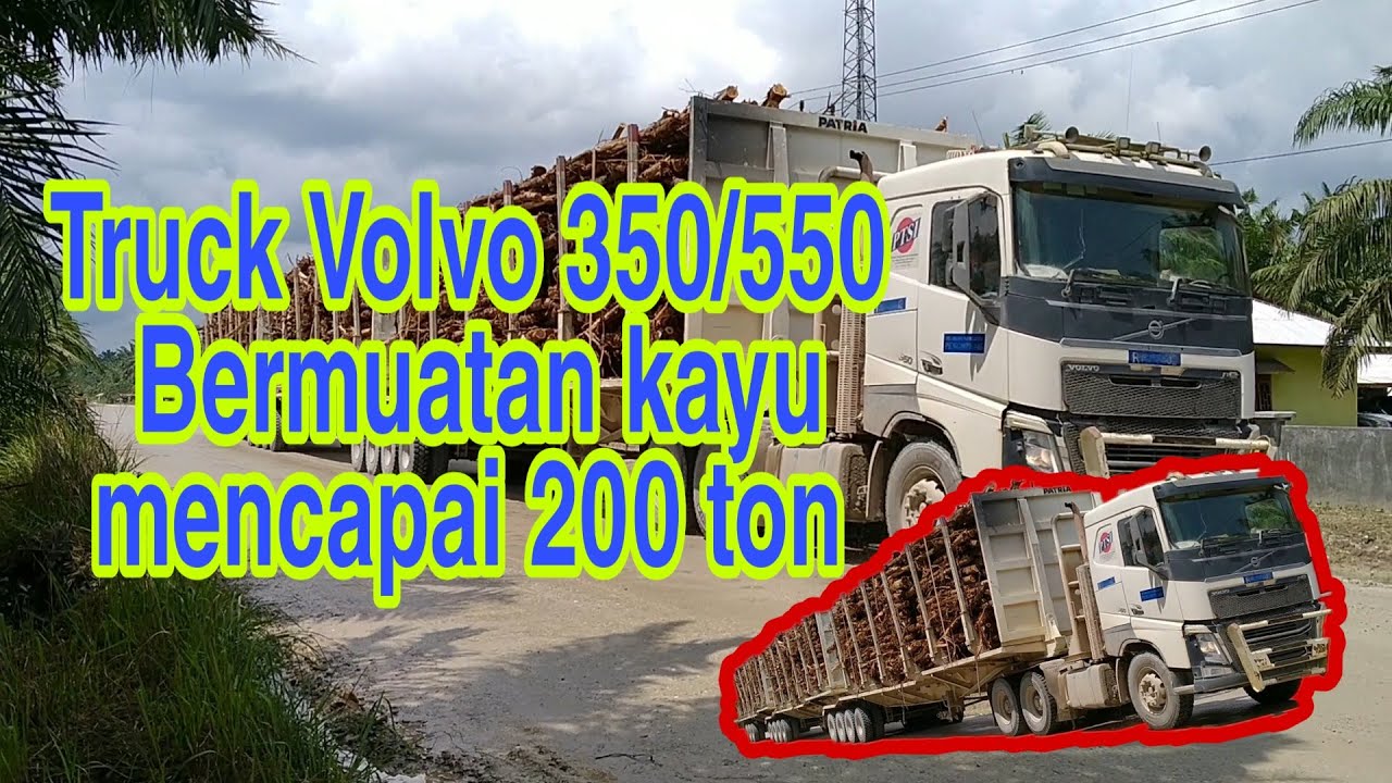 Truck trailer volvo 550 terpanjang | sampai 3 gandengan | PT.Rapp
