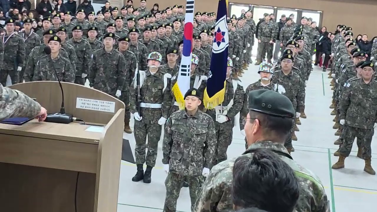 신임경찰317기 아들의 을지신병교육대 수료식25-22기
