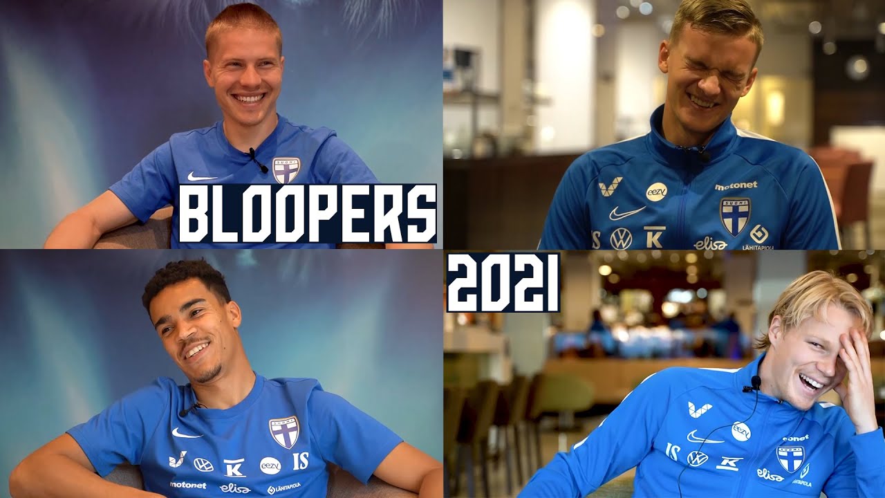 Huuhkajat Bloopers 2021 – Pieleen menneet otokset! 🤪 | 
