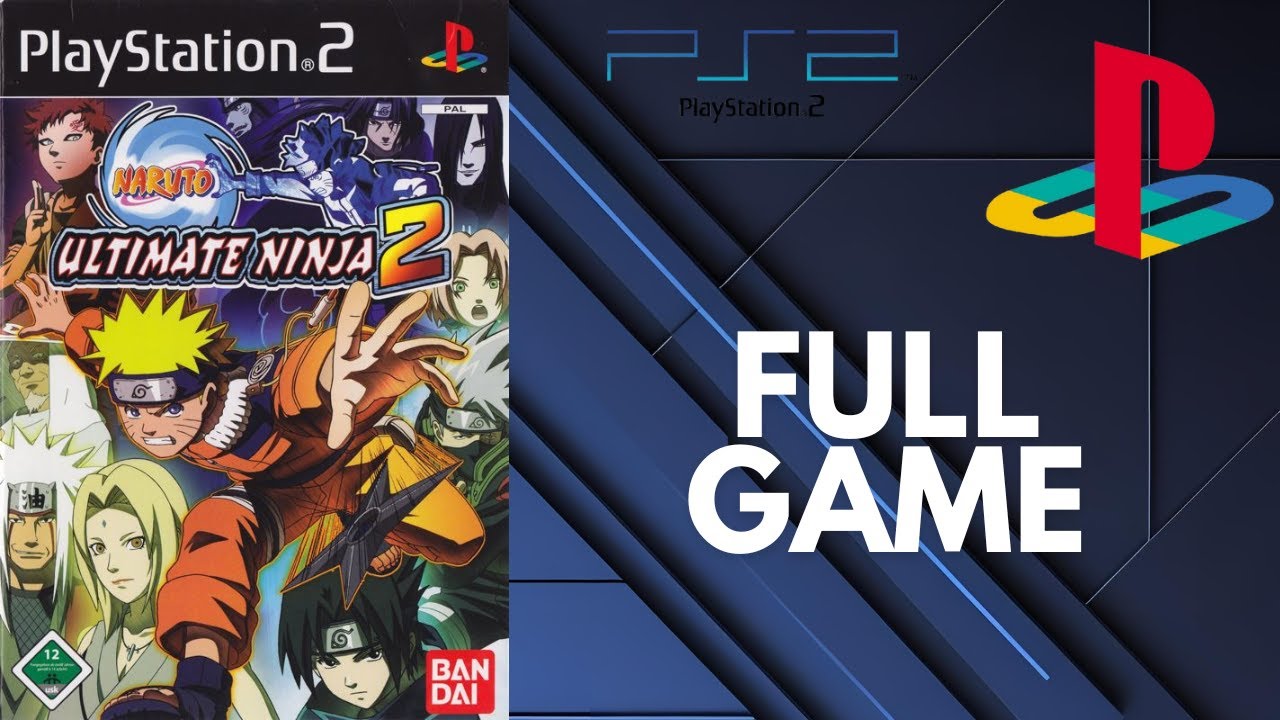 Naruto Ultimate Ninja 2(PS2) - Full Game Walkthrough / Longplay [2560p QHD 60fps]