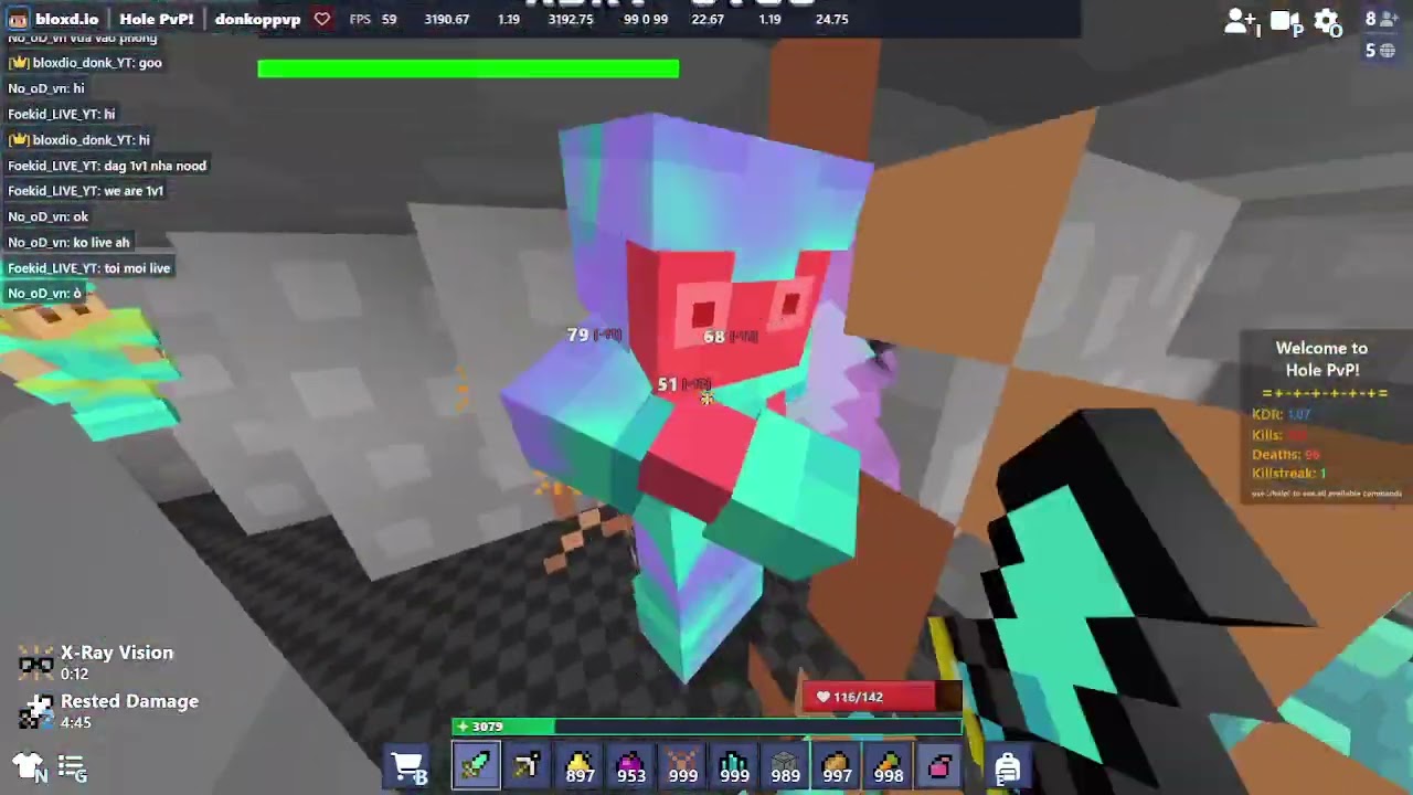Hole pvp with Bloxdio_donk_YT