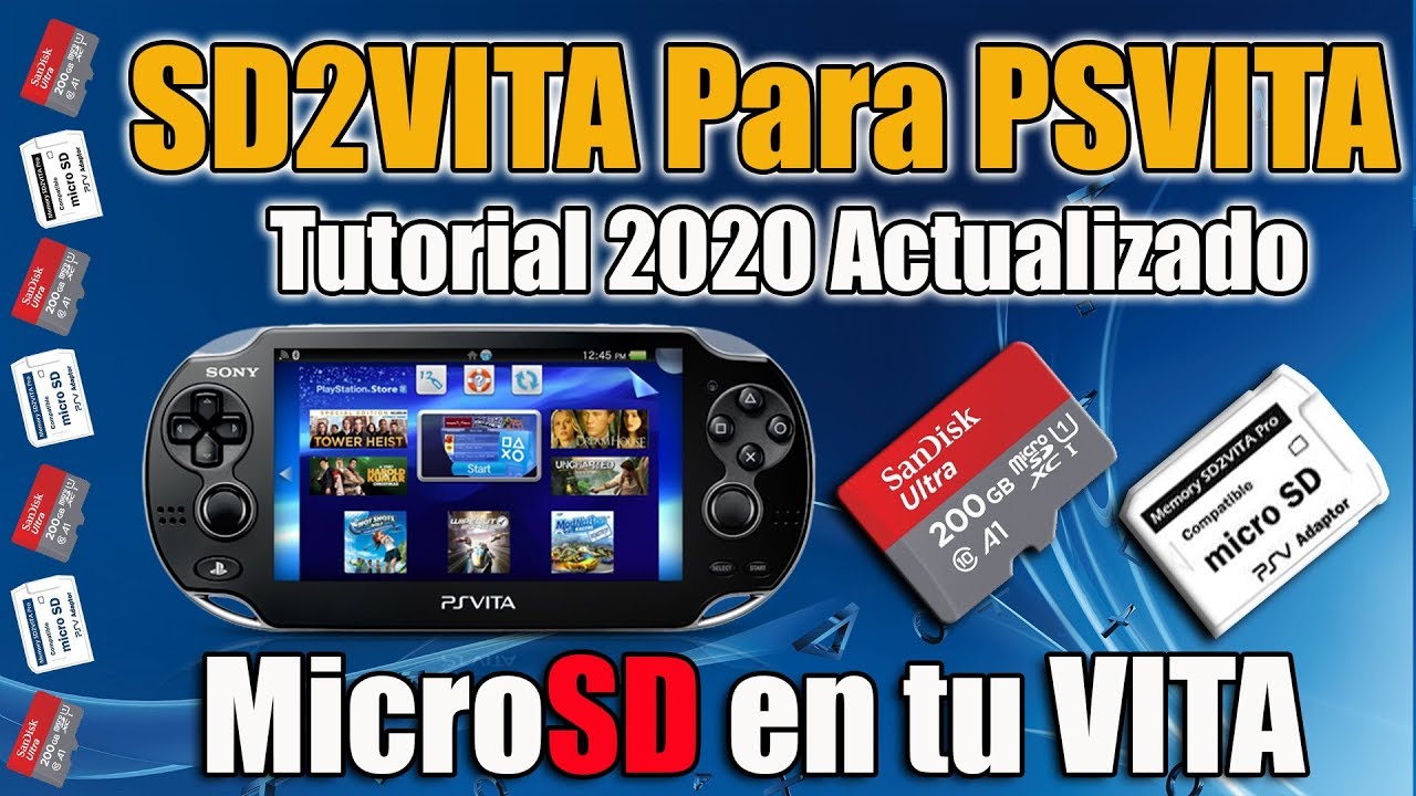 Sd2vita MicroSd в Psvita — для всех размеров Vita и MicroSD