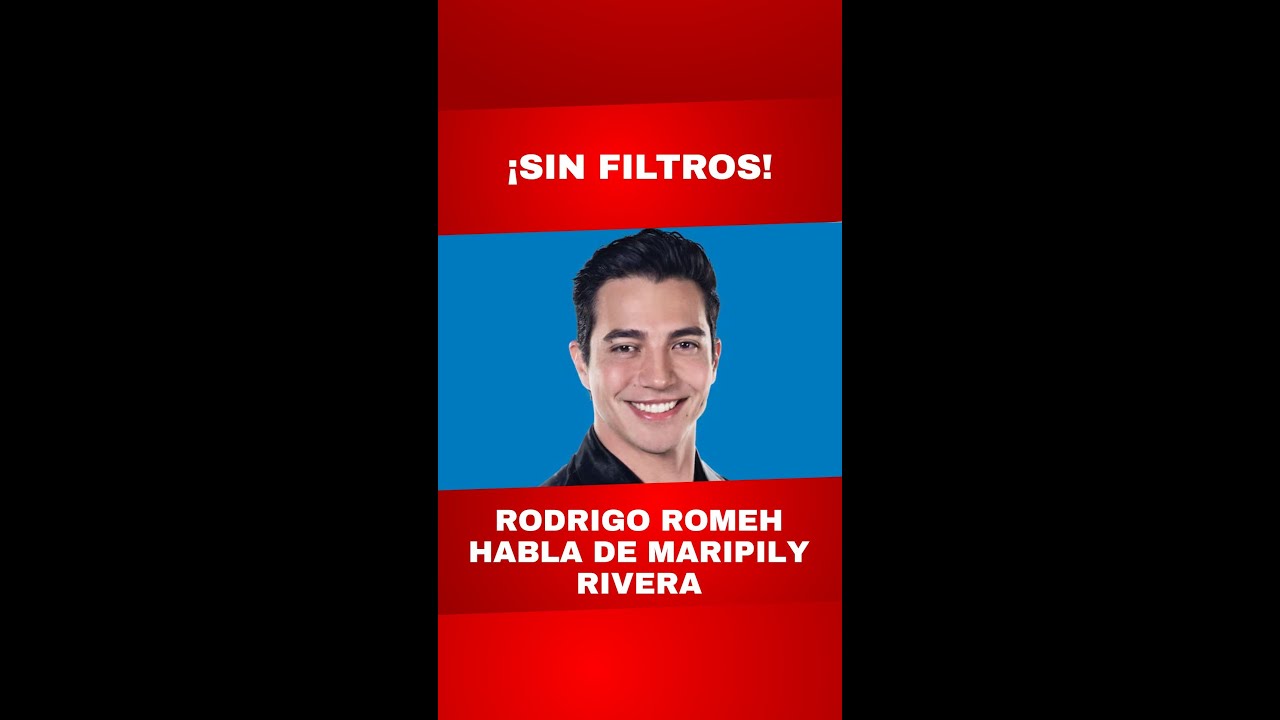 Rodrigo Romeh responde sobre Maripily Rivera y los exnovios de Ferka en los Eliot Awards