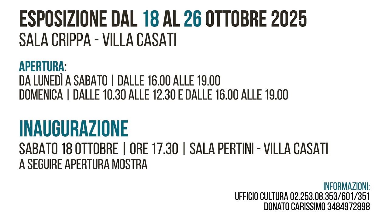 Omaggio a LEONARDO LO STAINO 2025 - Innaugurazione