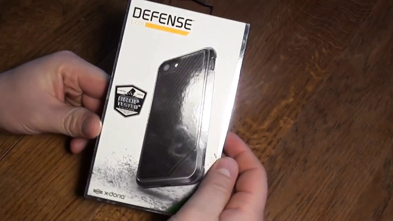 X-DORIA Defense Lux Carbon Etui Case iPhone 7/8