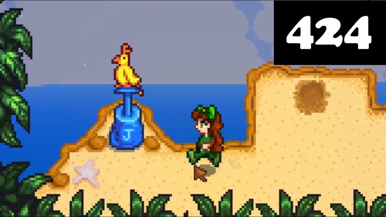 424 EVENTO SECRETO LORO JOJA DORADO NUECES DORADAS stardew valley 1.6 actualización sin comentarios
