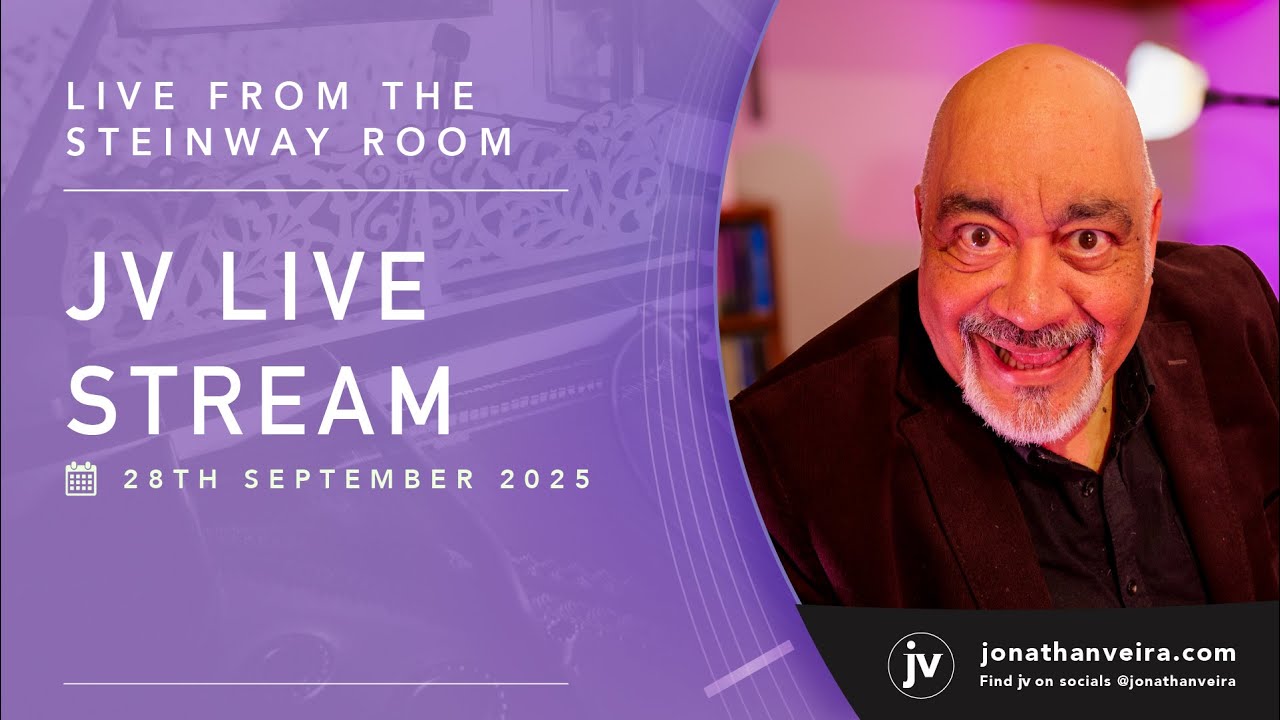 JV Live from The Steinway Room 28th September 2025, Guest: Christopher Winn