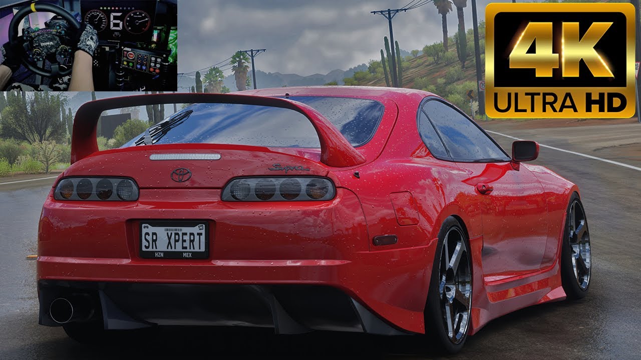 Toyota Supra 1200Hp | Forza Horizon 5 | Steering Wheel Gameplay