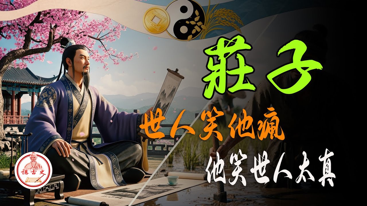 莊子：佢真係癲，定係我哋太盲？| 講古史 #中國哲學 #人生哲學 #心靈成長 #人生智慧