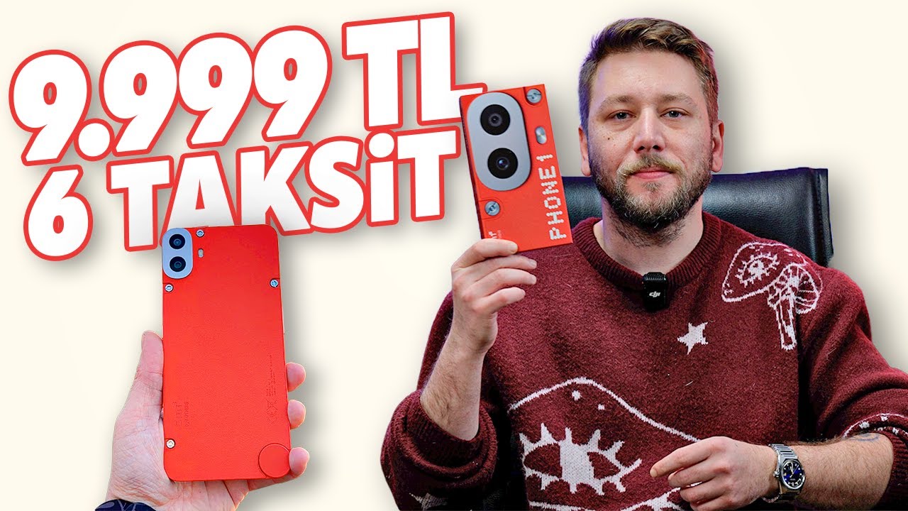 9.999 TL'ye 6 taksitle telefon aldım: CMF Phone 1