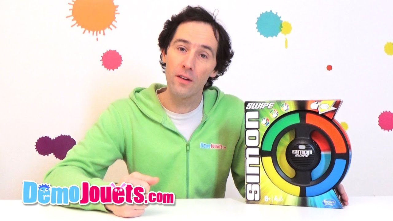 Test Simon Swipe Hasbro - D&eacute;mo Jouets