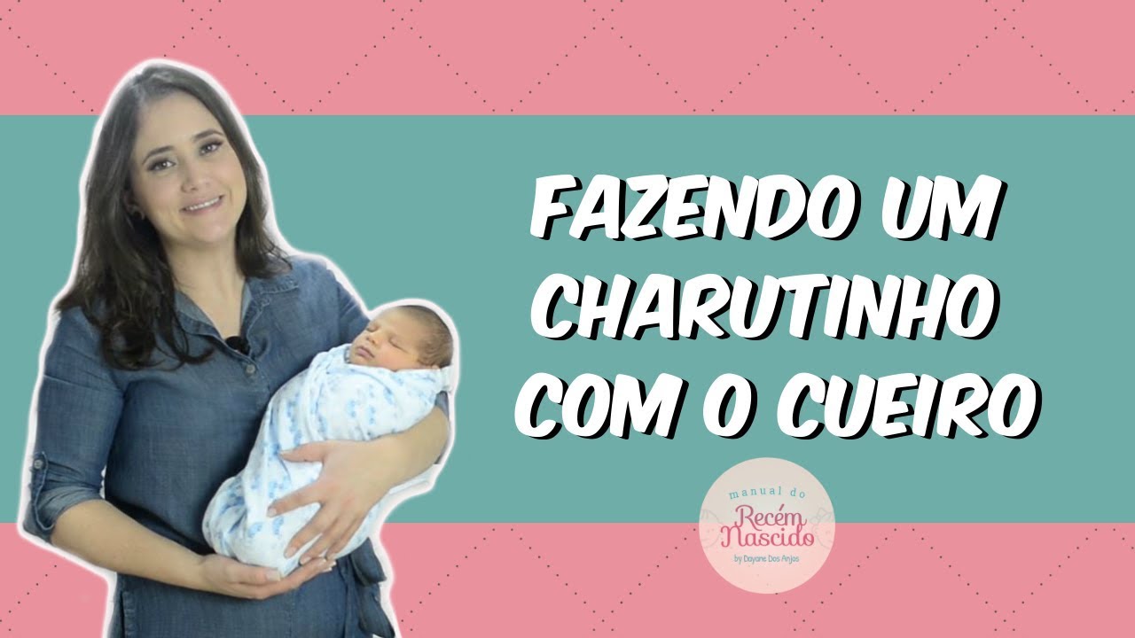 Como enrolar o bebê no cueiro