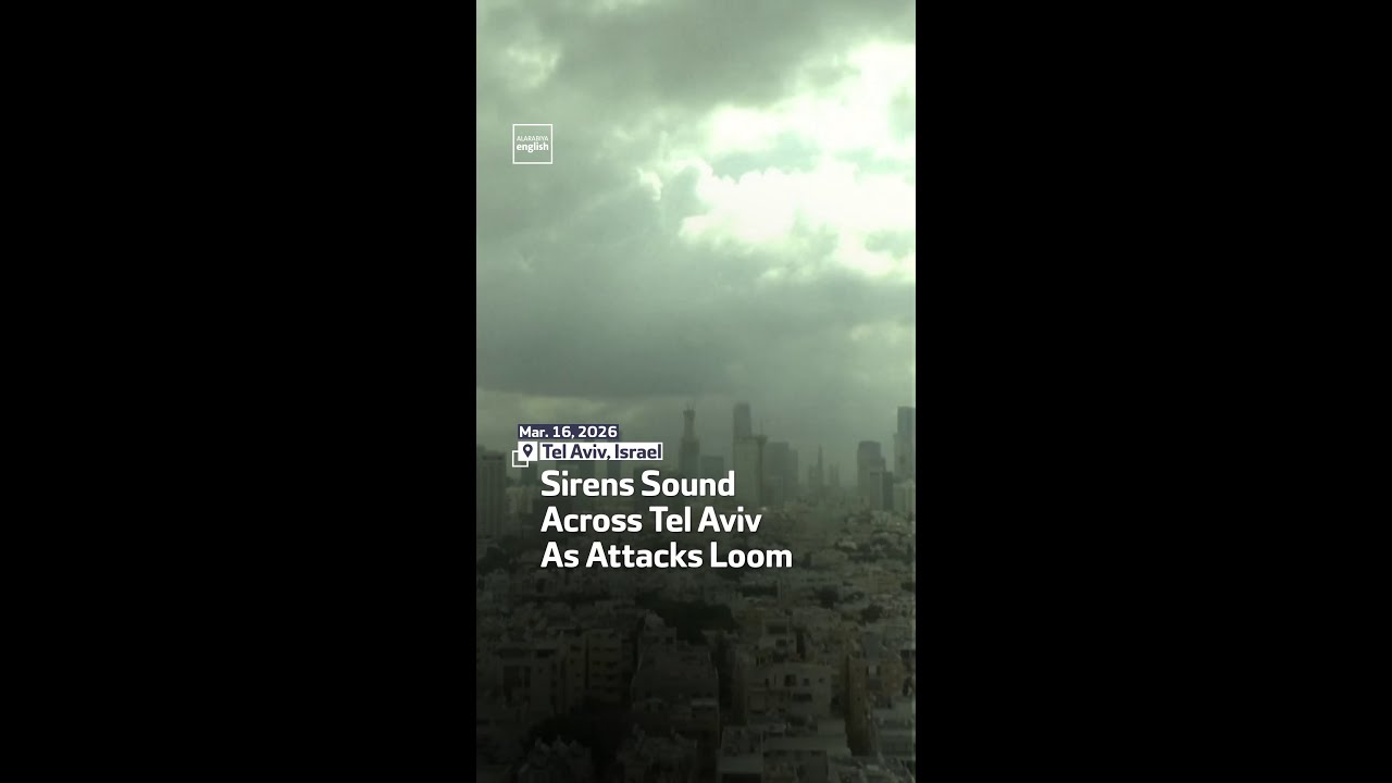 Sirens Sound Across Tel Aviv As Attacks Loom