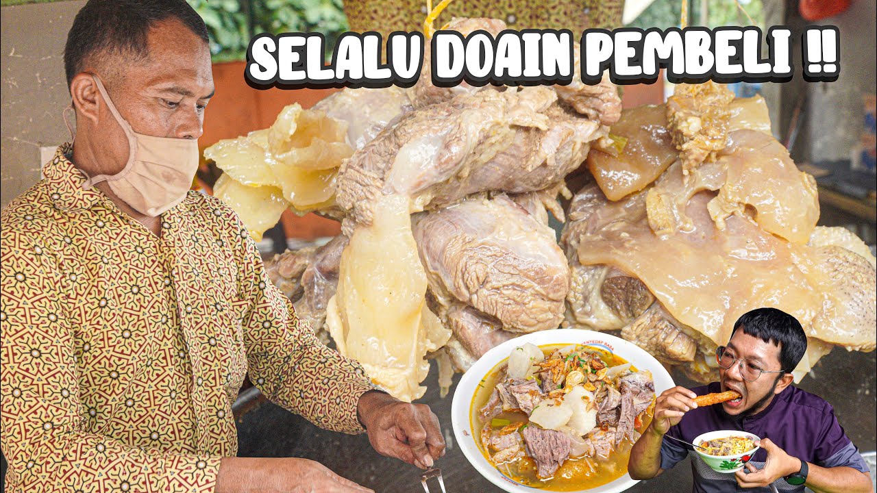 SETIAP KETEMU PEMBELI SELALU DI DOAIN SAMA BAPAK PENJUAL SOTOMIE INI !!!