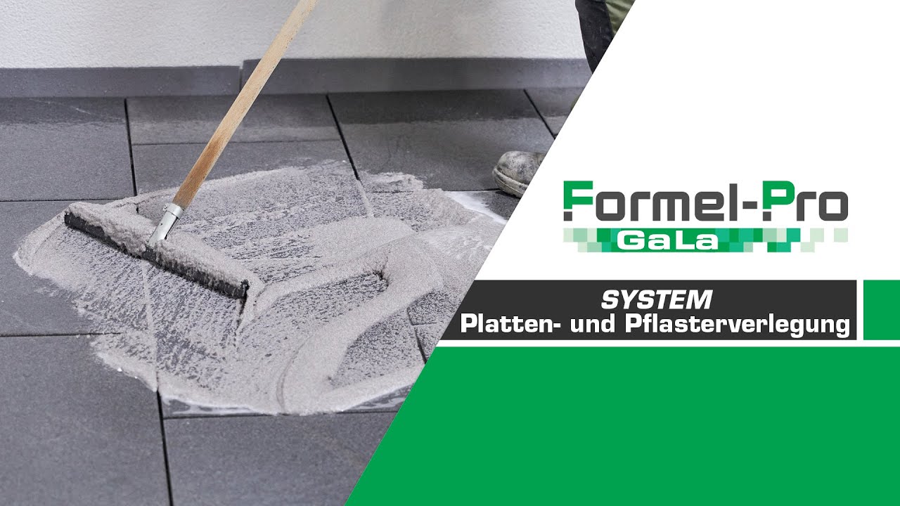 Formel-Pro GaLa Pflasterfugenmörtel 2K mit Drainagemörtel