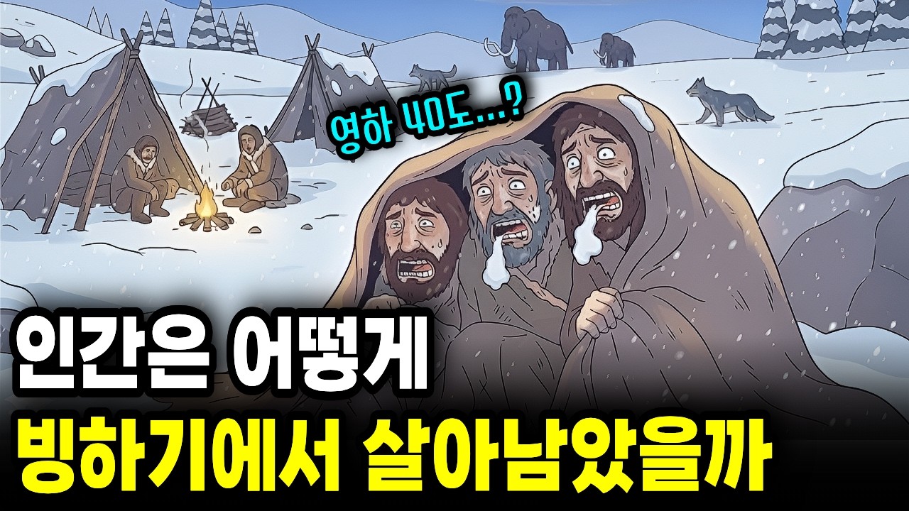 북극곰도 힘든 빙하기, 인간은 어떻게 영하 40도를 버텼을까