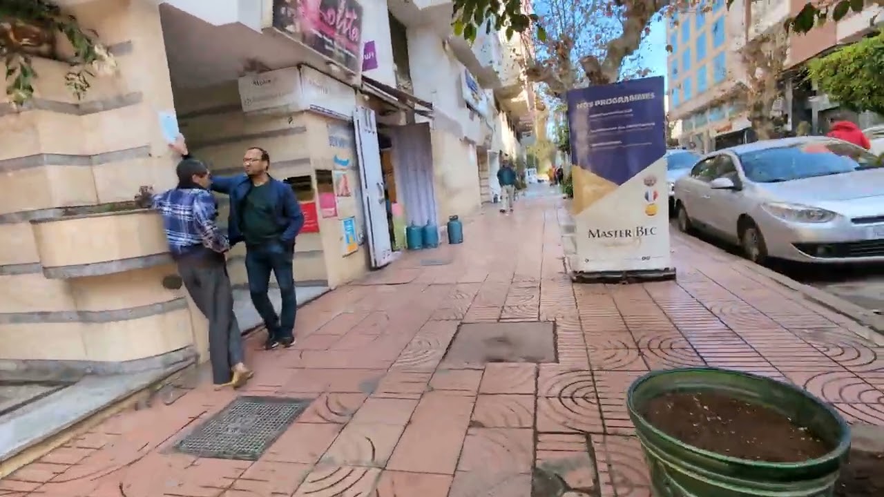 جولة في مدينة القنيطرة المغرب A quick walk in Kenitra Morocco January 2025
