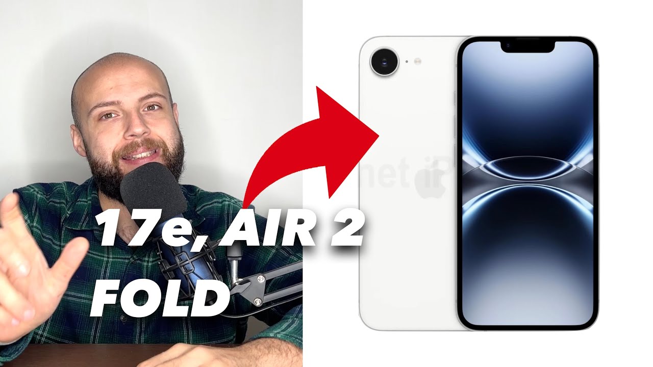 APPLE: NUOVO iPHONE 17e, iPHONE AIR 2 e iPHONE FOLD. iOS26.3 e 26.4 GEMINI