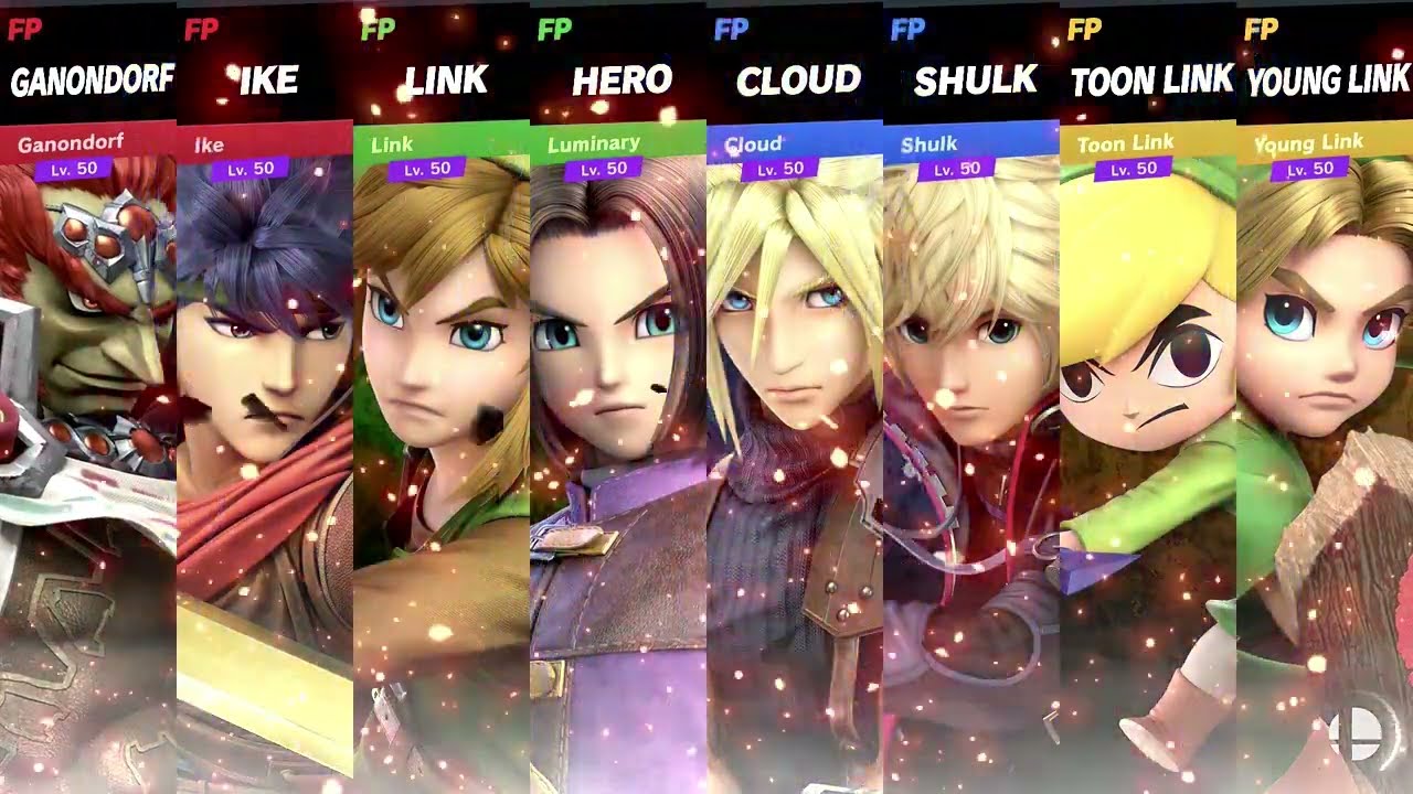 Super Smash Bros Ultimate Amiibo Fights  – Request #25325 Sword Team Battle