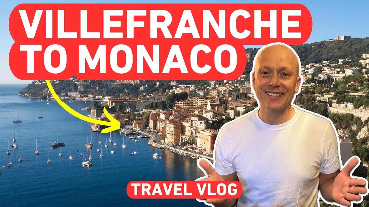 We dock in VILLEFRANCHE and travel to MONACO! The BEST route?