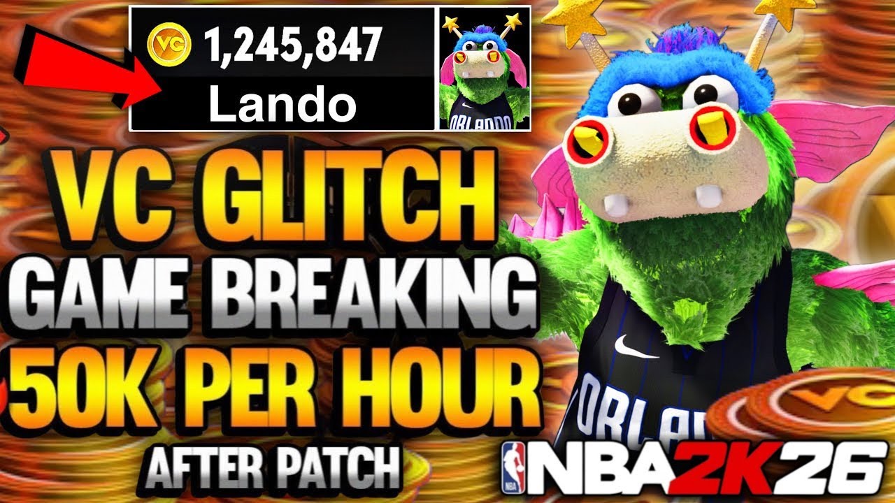 Метод использования бага с виртуальной валютой в NBA 2K26 GAMEREAKING!