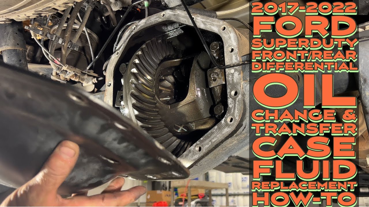 2019 Ford F-350 Differentials & Transfer Case Service How-To