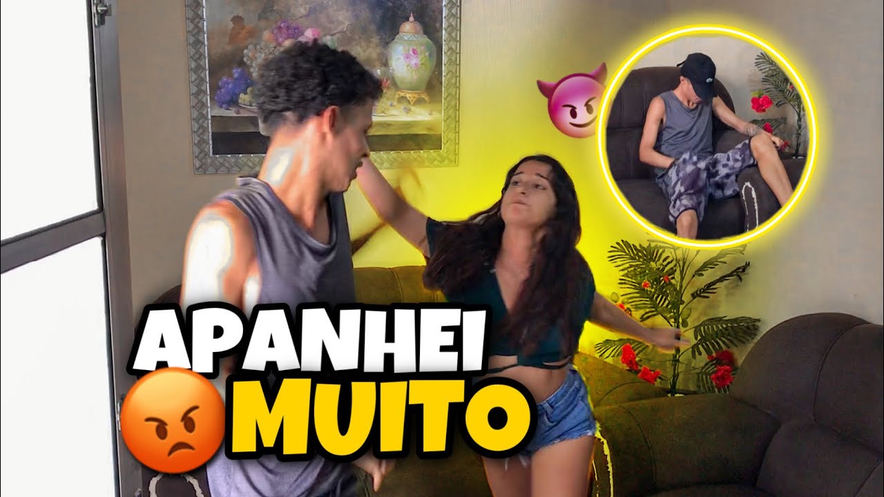 MINHA NAMORADA ME PEGOU BATENDO UMA | TROLLAGEM 😡