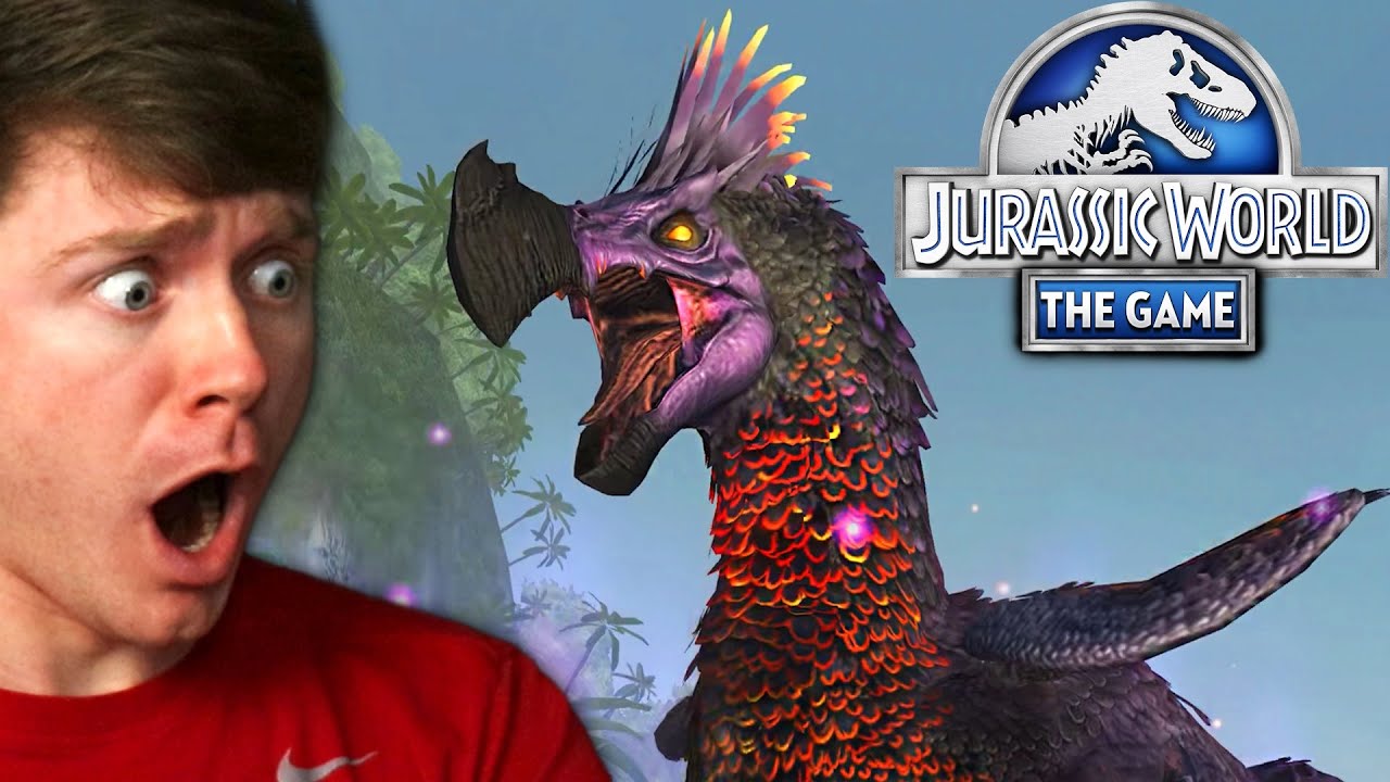 NEW DINOSAUR BOSS FIGHT in JURASSIC WORLD THE GAME