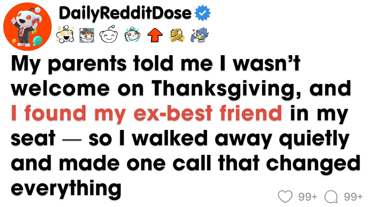 Rejected at the door on Thanksgiving and replaced by my ex-best friend, I left without a word — then