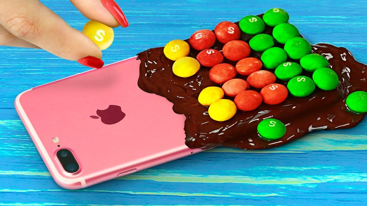 7 DIY Edible Phone Cases / Edible Pranks!