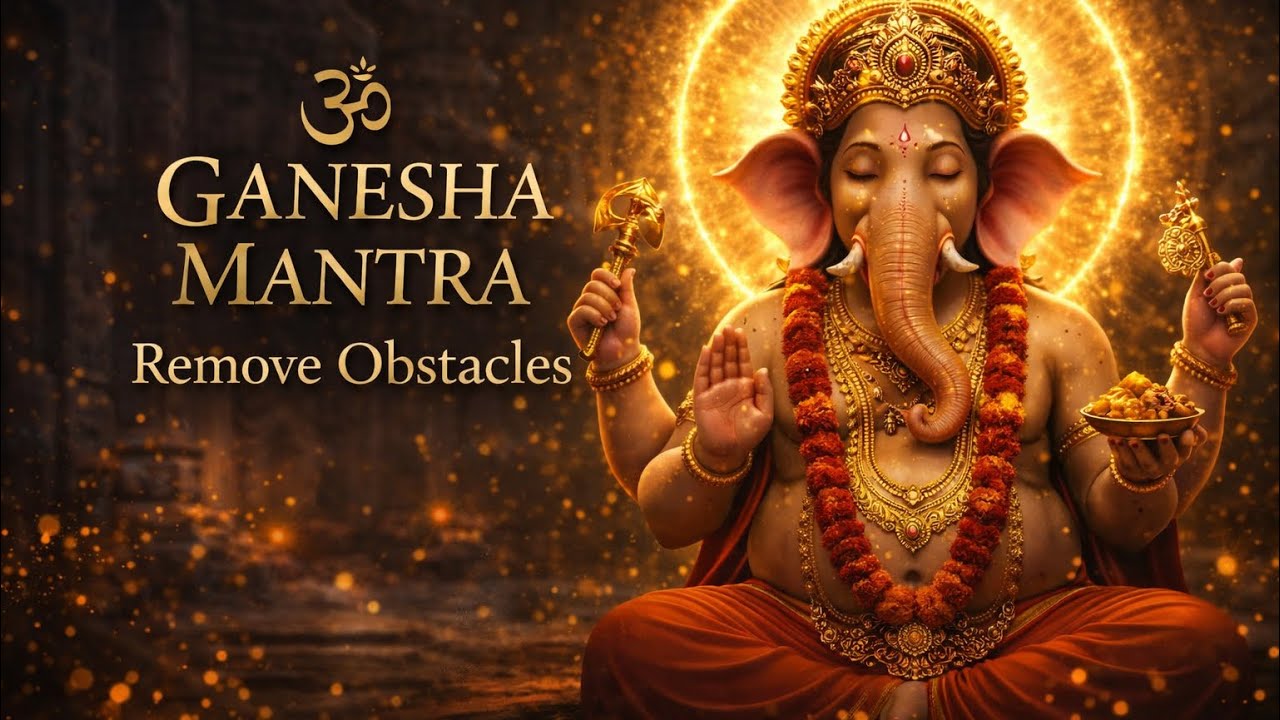 Om Gam Ganapataye Namaha 🕉️ Remove All Obstacles & Blocks