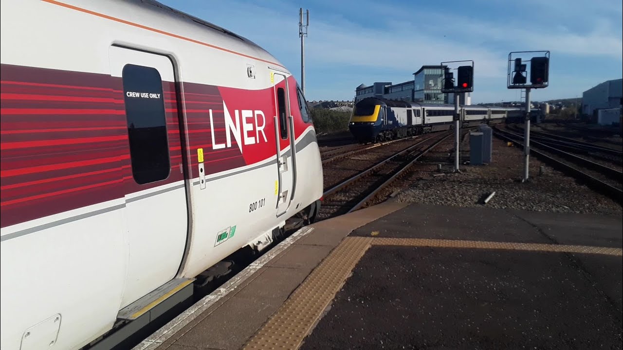 Trains at Aberdeen. 22/04/2025.