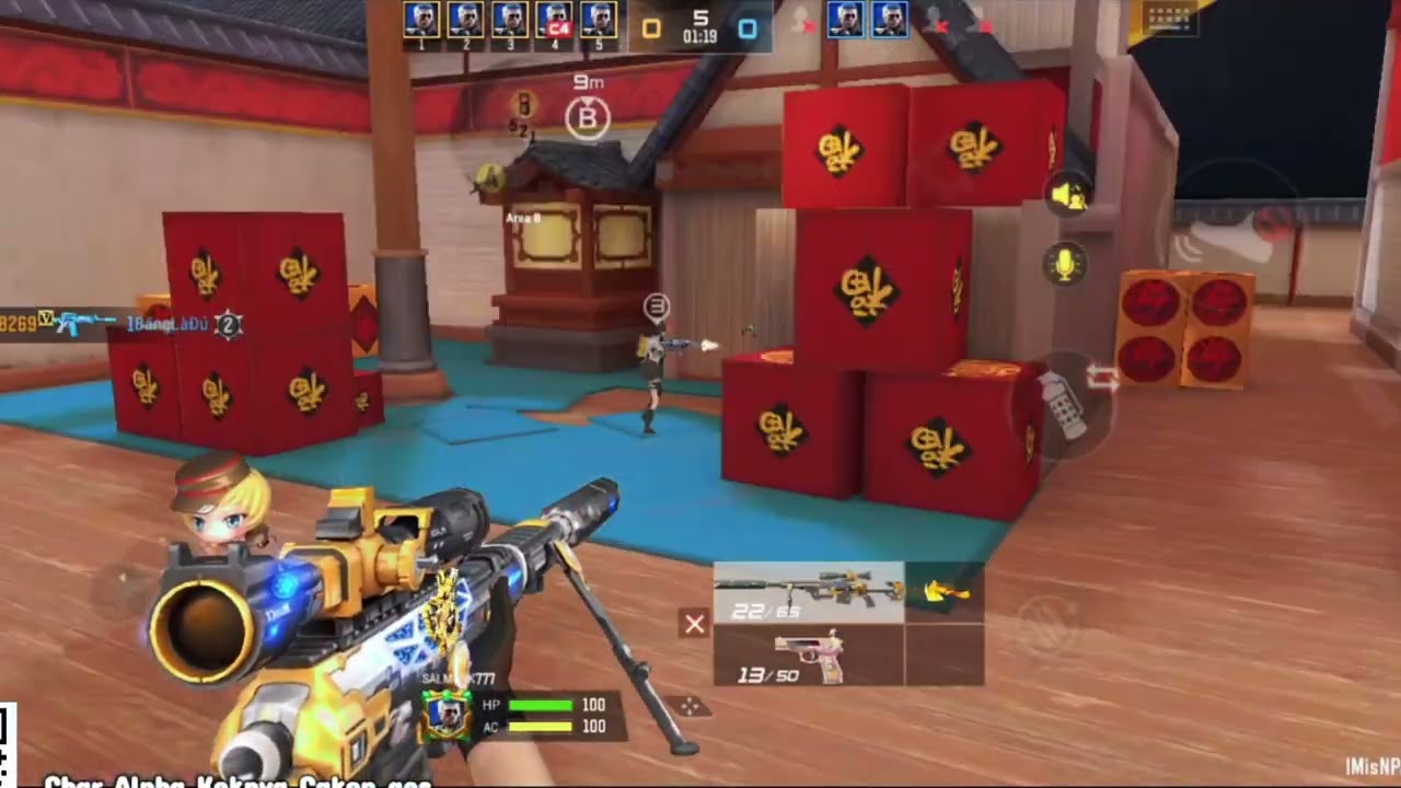 Join PH Team Scrim!! Langsung Kasih Tunjuk Sniper KEDIPZ