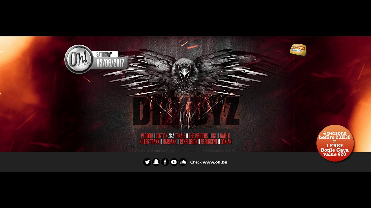 Killer Traxx - Live At The Oh! Oostende 03-06-2017 'DRKSYZ' [Tekstyle]