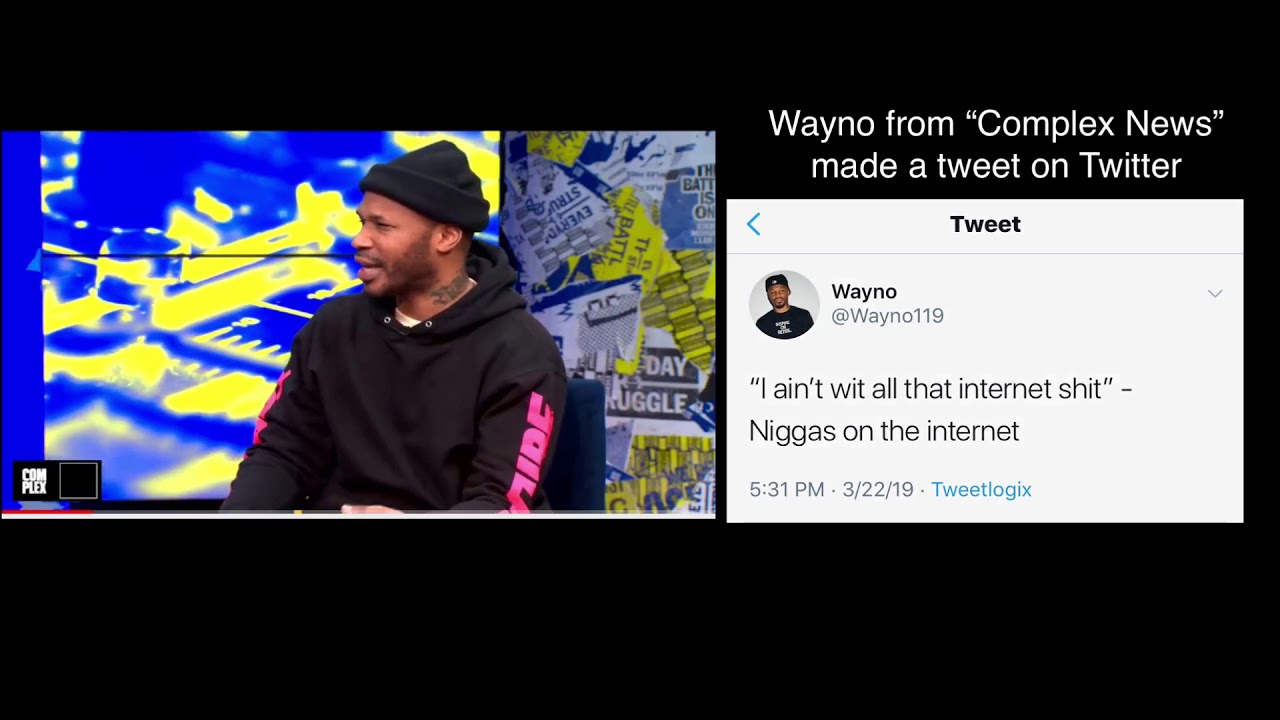 Wayno from Complex News & Don-Don Montana Twitter Tweets
