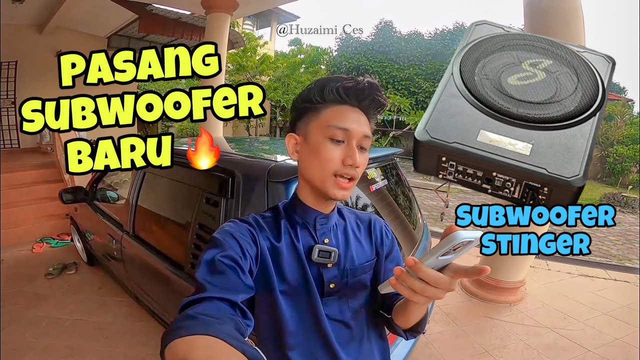 #211 Subwoofer Under Seat Stinger Terpadu🥺🔥 | By Amad Lagenda