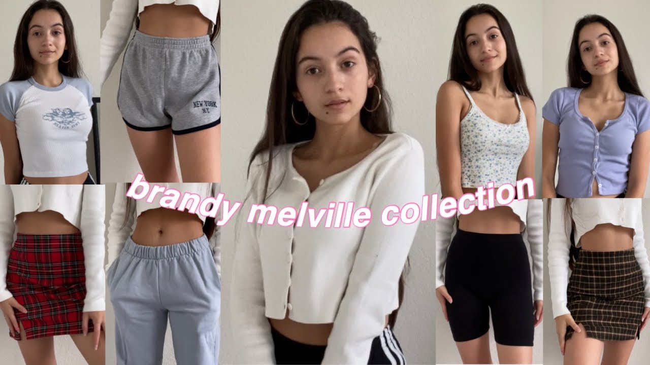 my brandy melville collection! *try on*