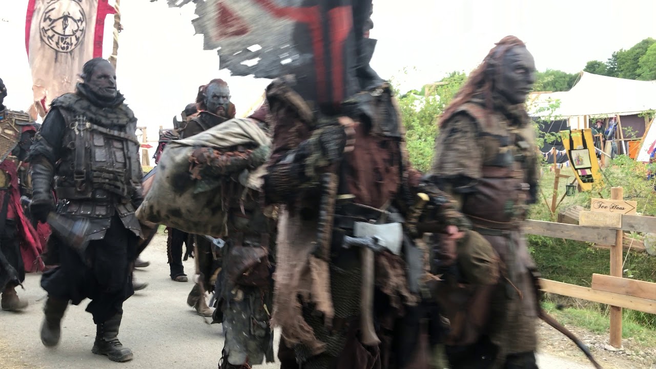 The Daily Gate news report:  Orc March on Drachenfest 2018