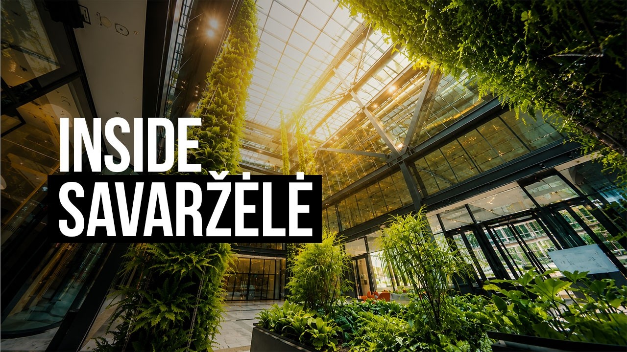 Inside Savaržėlė Business Center | DJI Avata 360 FPV