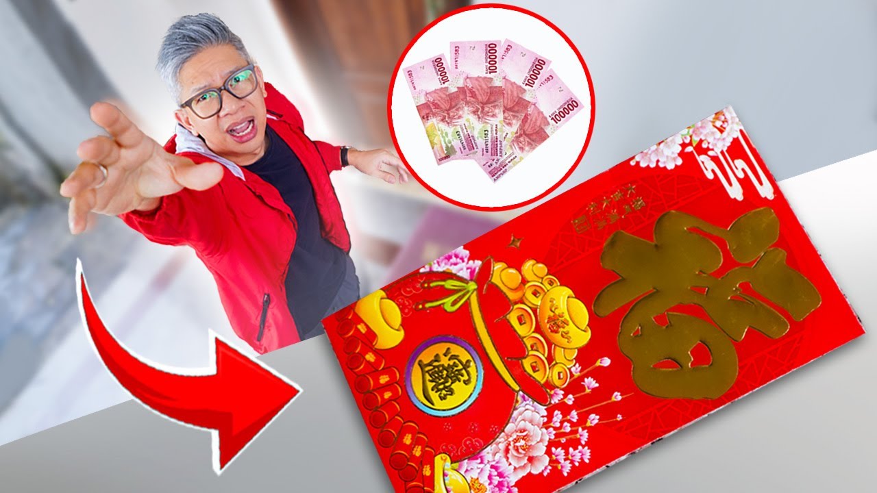TEMUKAN ANGPAO IMLEK DI RUMAH YUDIST BOLEH AMBIL!!